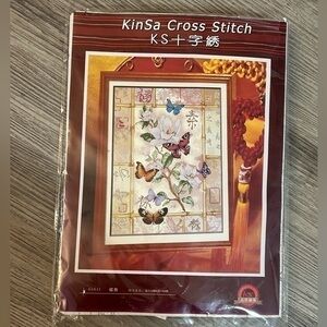 Butterfly cross stitch kit. New.
